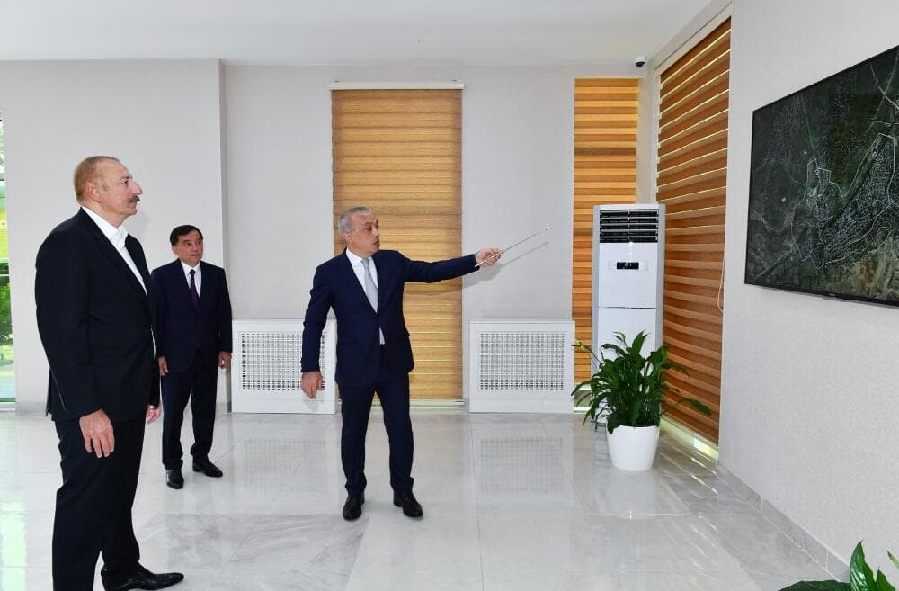 Qazax şəhərinin su təchizatı və kanalizasiya sistemləri istismara verilib - FOTO