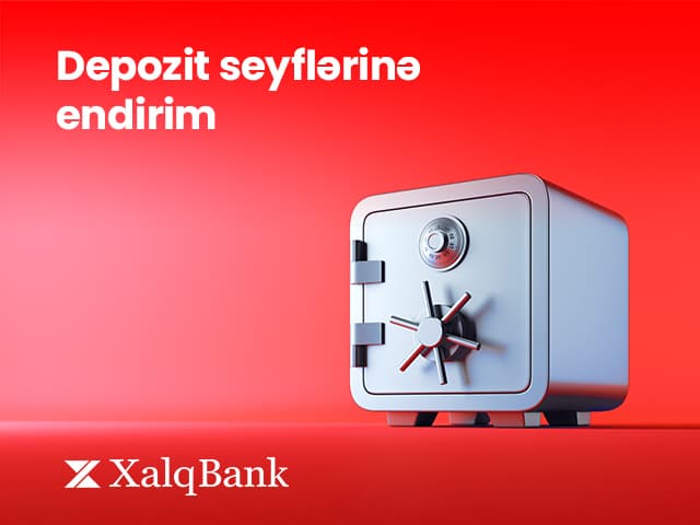 Xalq Bankda depozit seyfləri daha sərfəli oldu!