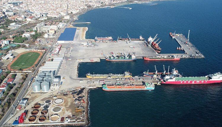 Türkiyənin Tekirdağ limanı 14 milyon tondan çox yük qəbul edib