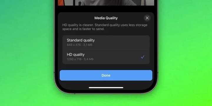 WhatsApp-da HD videoların göndərilməsi dövrü başlayıb