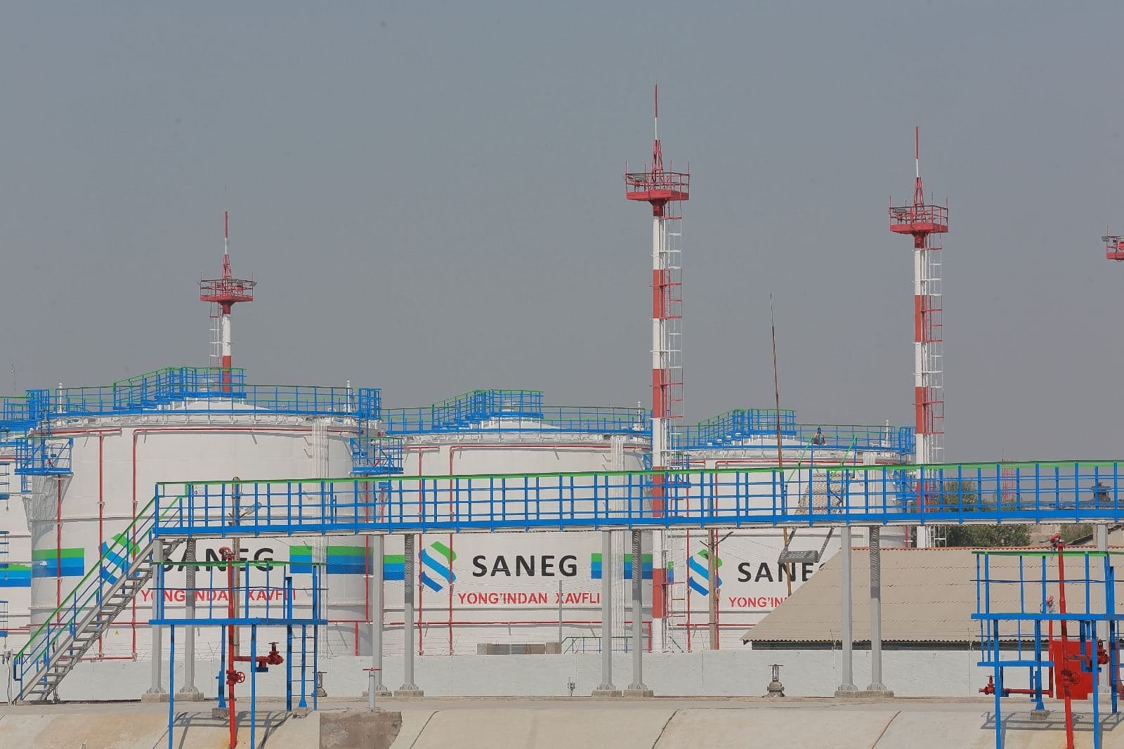 Özbəkistanın "Saneg" şirkəti qaz hasilatını artırıb