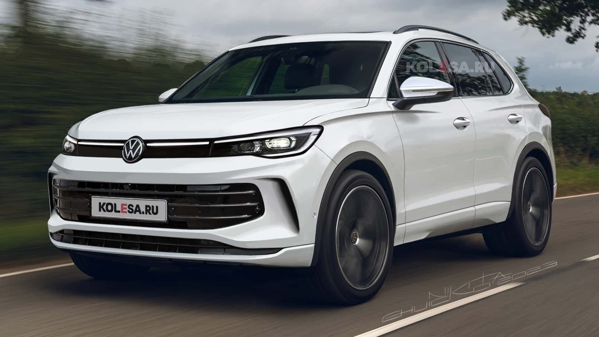 Yeni nəsil Volkswagen Tiguanın render şəkilləri gəlib