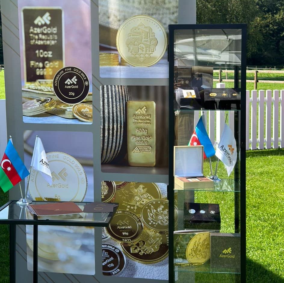 “AzerGold” QSC-nin qızıl sikkə kolleksiyaları Almaniyada nümayiş olunub