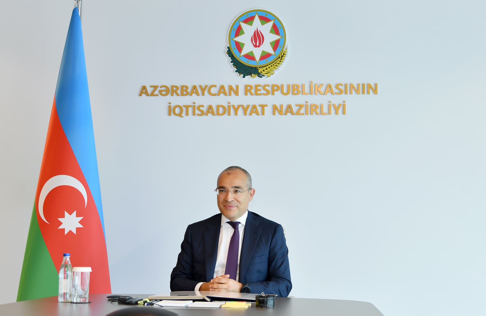 İqtisadiyyat naziri Mikayıl Cabbarov Gürcüstana səfər edib