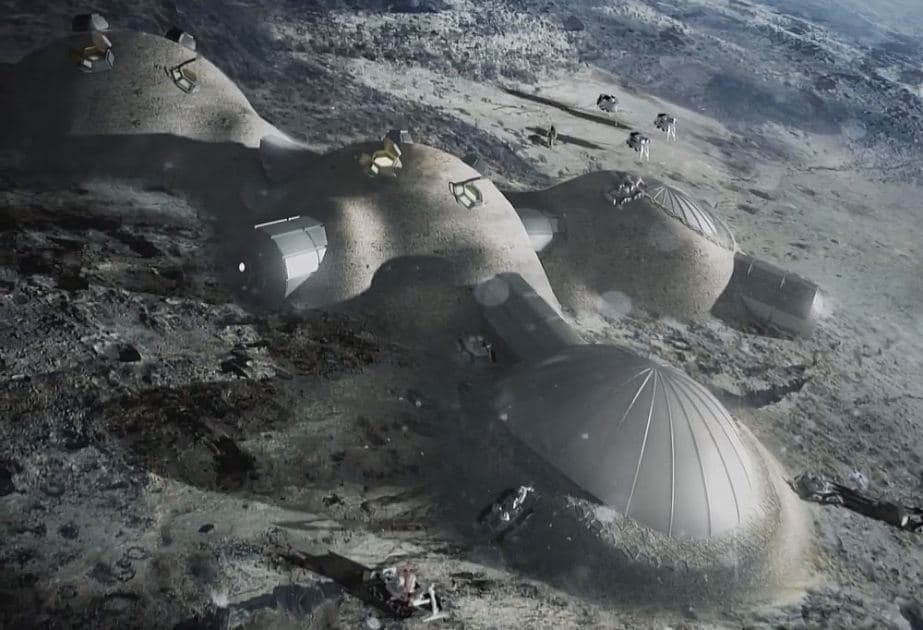 NASA Ayda binalar tikəcək