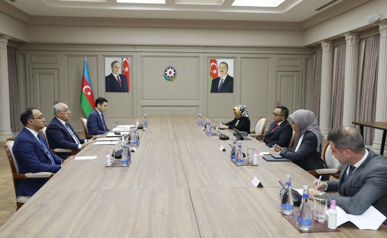 Baş nazir İndoneziyanın inzibati və bürokratik islahatlar naziri ilə görüşüb