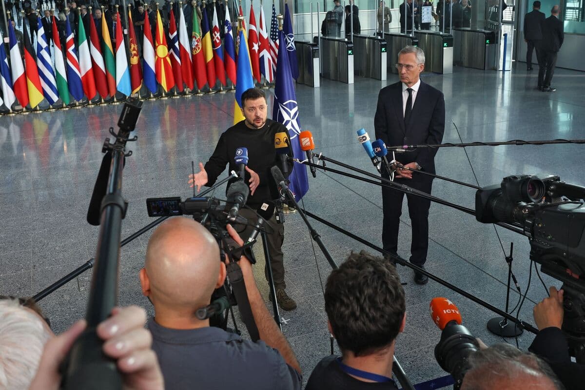 Ukrayna xülasə: Zelenski NATO-da