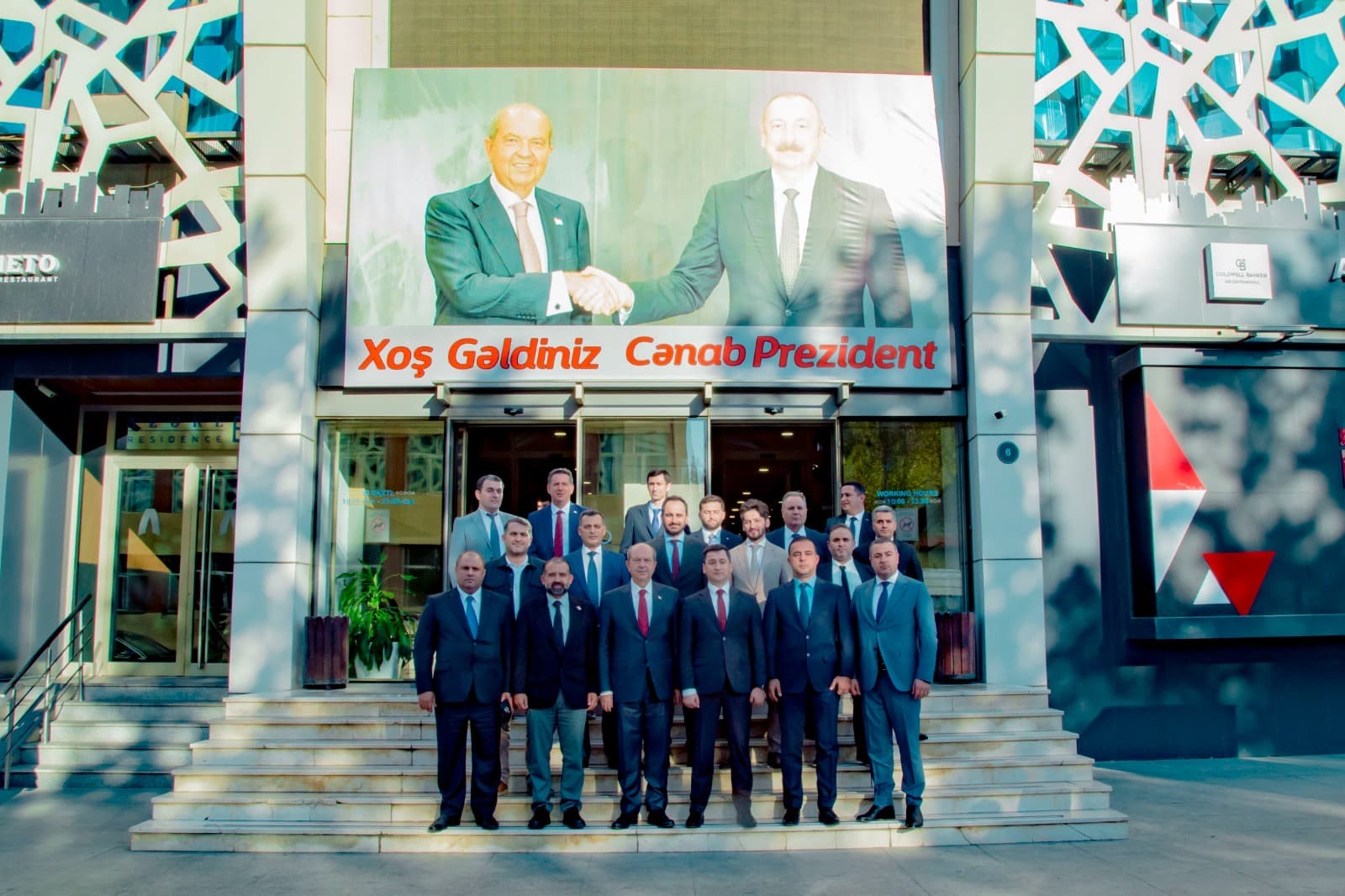 Sahibkarlar Şimali Kipr Türk Cümhuriyyətinin Prezidenti Ersin Tatarla görüşüb