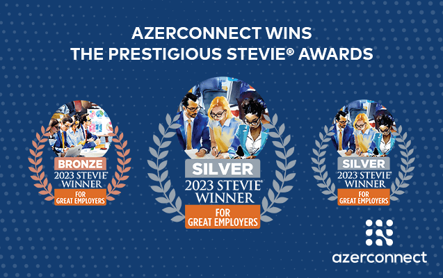 Azerconnect şirkəti nüfuzlu Stevie mükafatına layiq görülüb