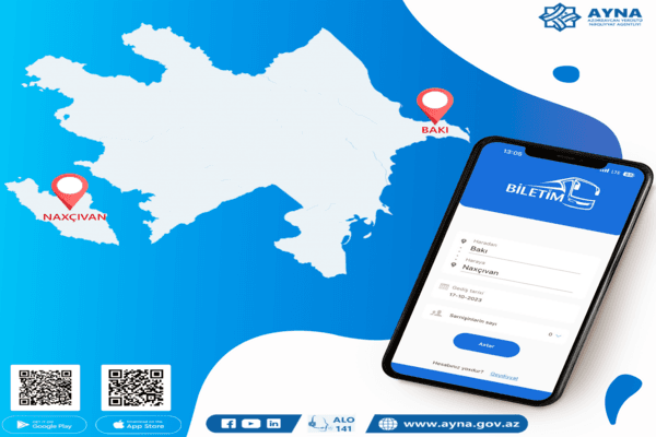 Biletim.az portalından Naxçıvana onlayn bilet almaq mümkün olub