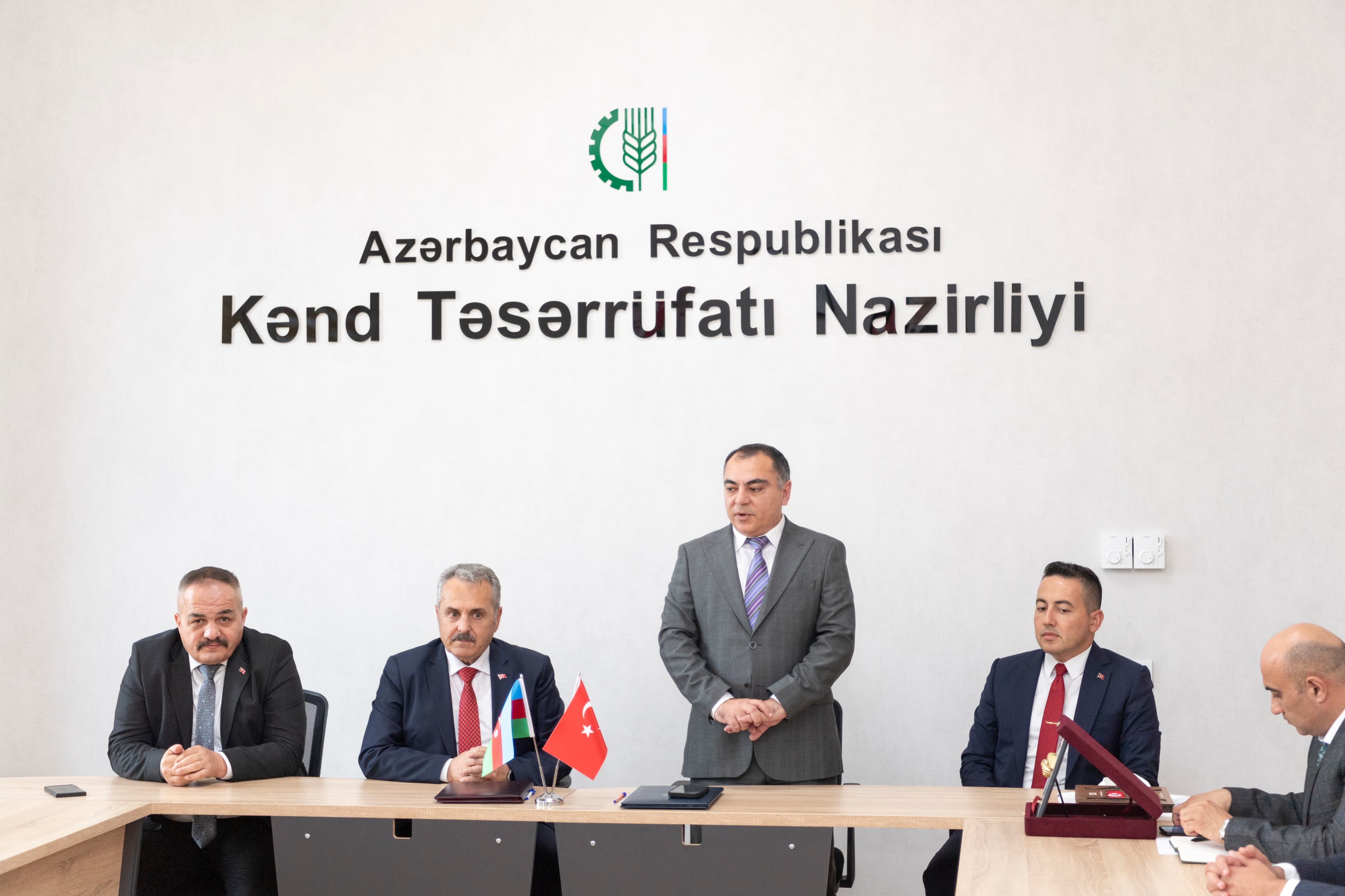 Türk-Tarım Orman Sen həmkarlar ittifaqının nümayəndə heyəti azərbaycanlı həmkarları ilə görüş keçirib
