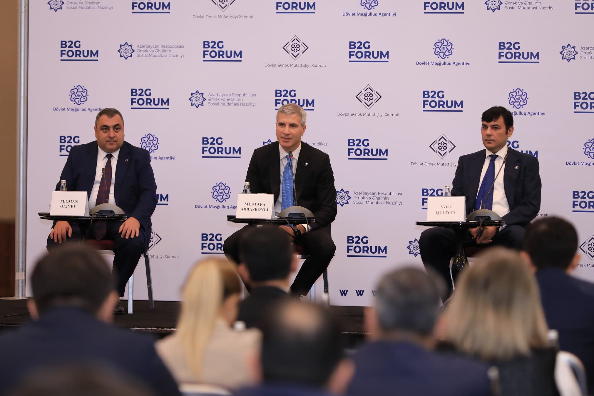 Əmək və Əhalinin Sosial Müdafiəsi Nazirliyi və Caspian Energy Club-ın birgə təşkilatçılığı ilə B2G Forumu təşkil edilib