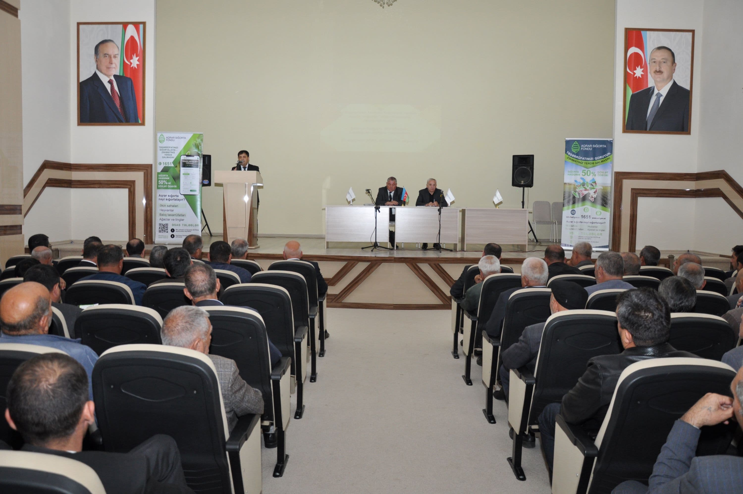 Biləsuvarda aqrar sığorta üzrə regional tədbir keçirilib - FOTO