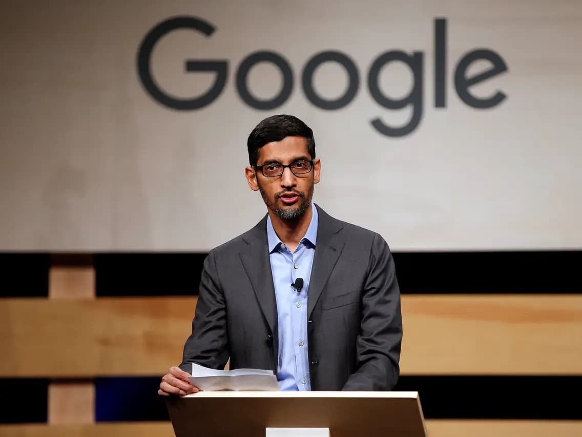 Google-un baş direktoru “antiinhisar” işi üzrə ifadə verib