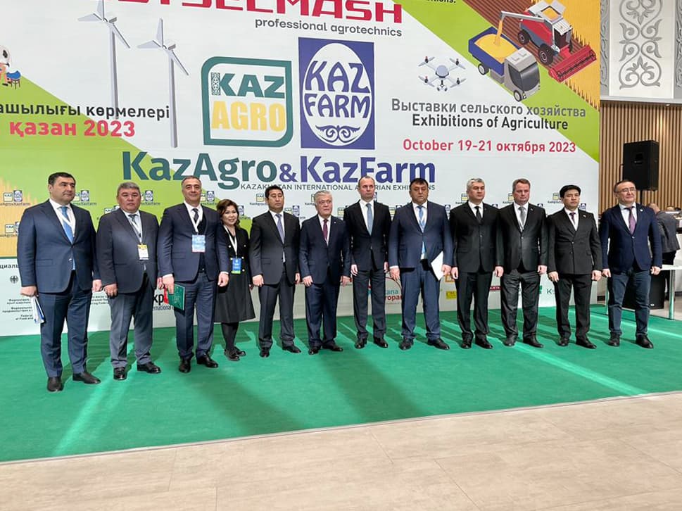 Nazir müavini Elçin Zeynalov Qazaxıstanda ərzaq təhlükəsizliyi üzrə beynəlxalq tədbirdə iştirak edib