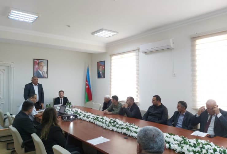 Tovuz rayonunda üzümçü  fermerlər üçün tarla seminarı keçirilib - FOTO