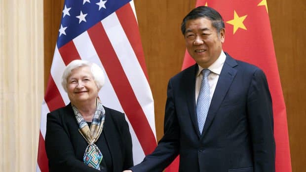 Yellen Çin Baş nazirinin müavini ilə görüşəcək