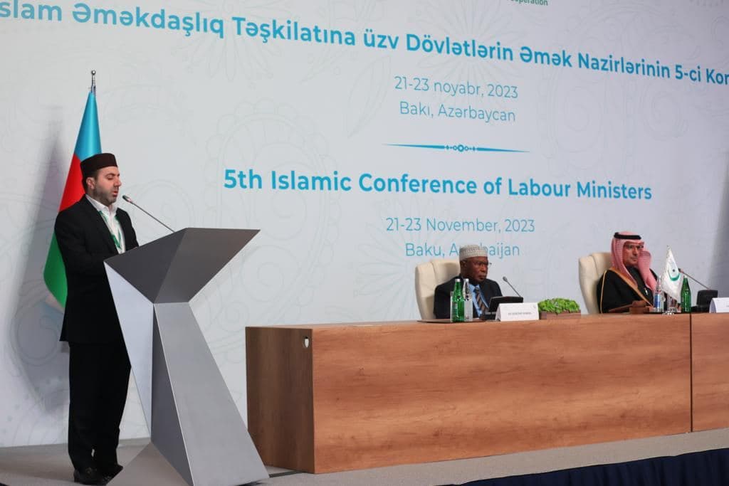 Bakıda İƏT Əmək Nazirləri Konfransının Nazirlər Sessiyası keçirilir