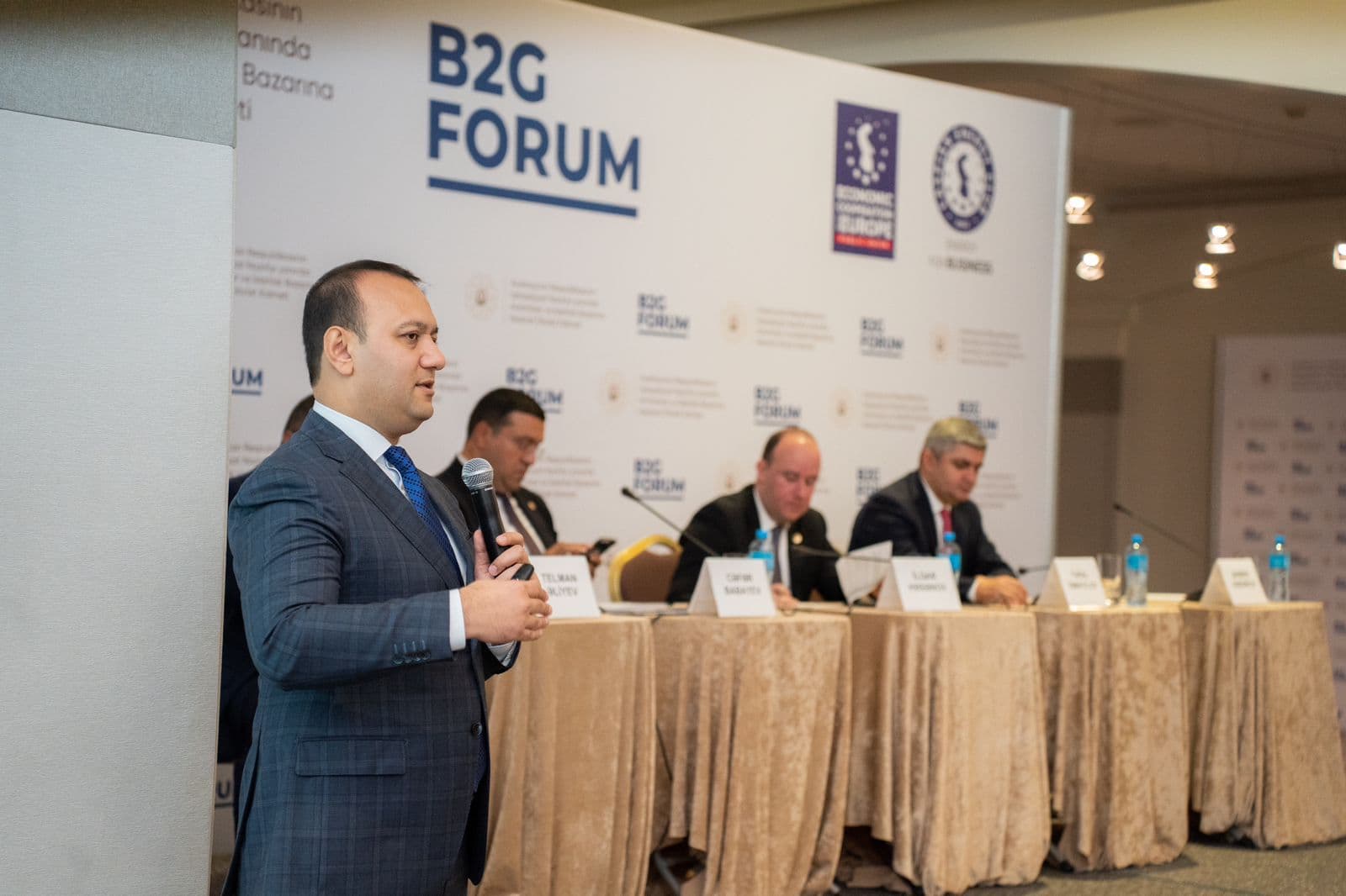 İqtisadiyyat Nazirliyi yanında Antiinhisar və İstehlak Bazarına Nəzarət Dövlət Xidməti ilə B2G forum təşkil edilib