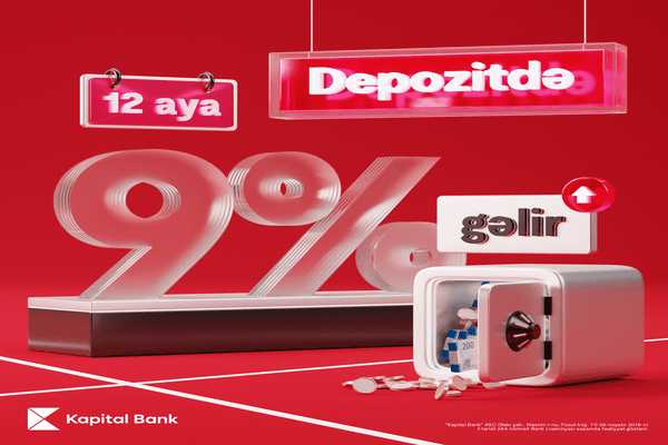 Kapital Bank depozit faizlərini artırıb