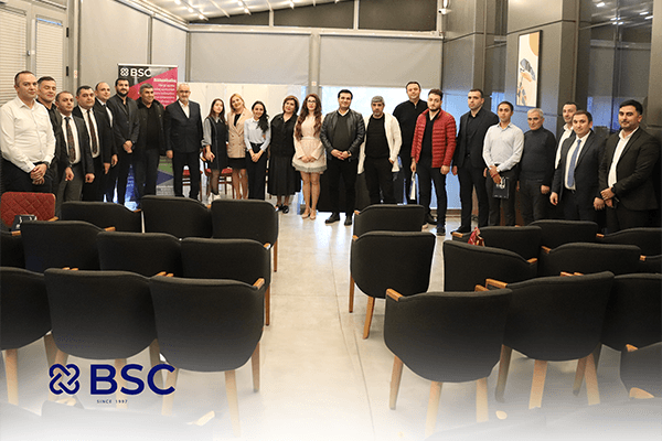 “BSC Consulting” şirkətinin idarə heyəti üzvləri Gəncə şəhərindəki sahibkarlarla görüşdü
