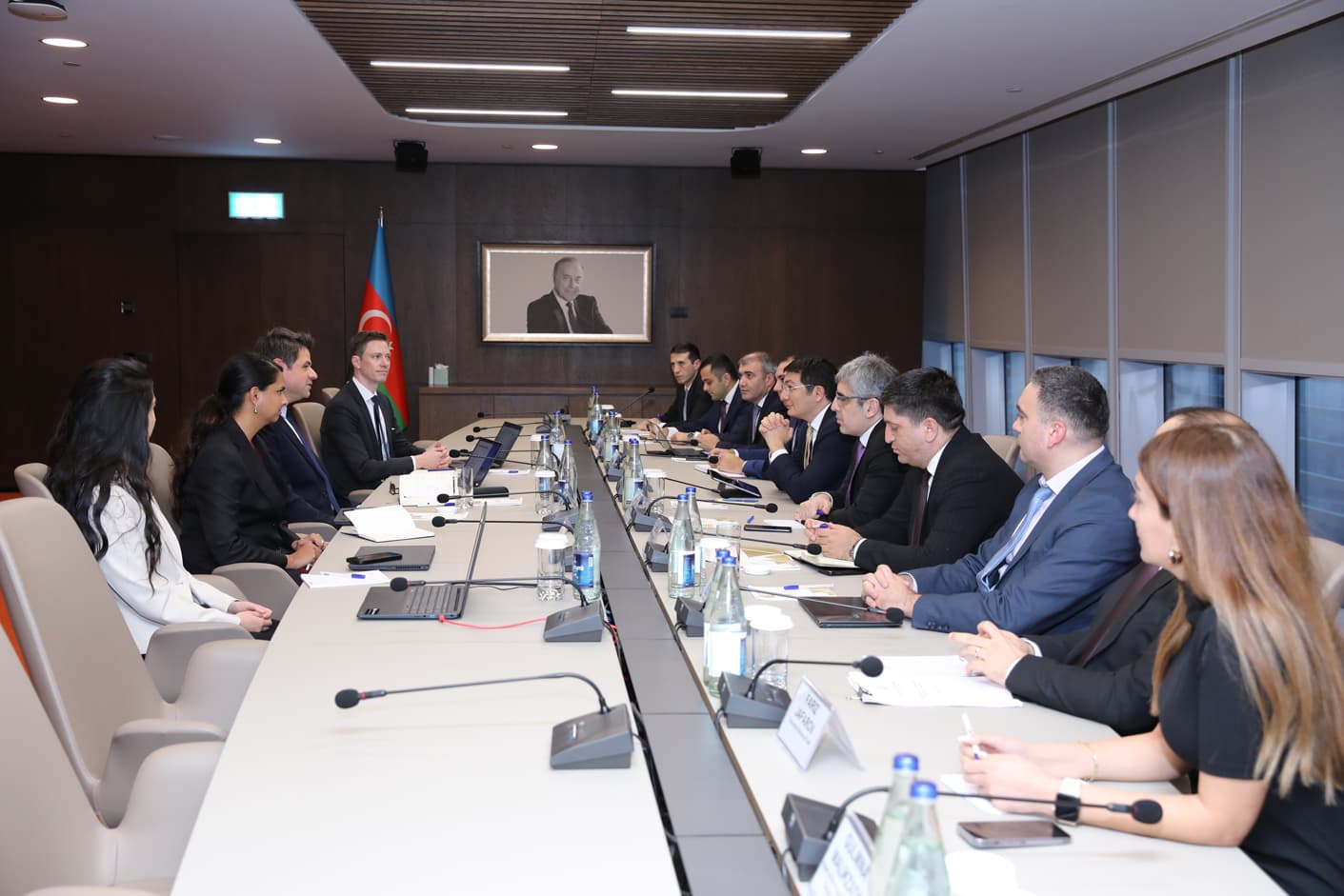 Dünya İqtisadi Forumunun nümayəndə heyəti ilə görüş