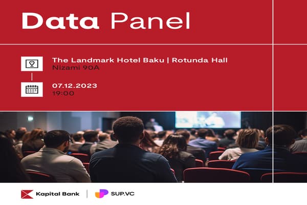 Kapital Bank-ın “Data panel” tədbirinə qeydiyyat başlayıb