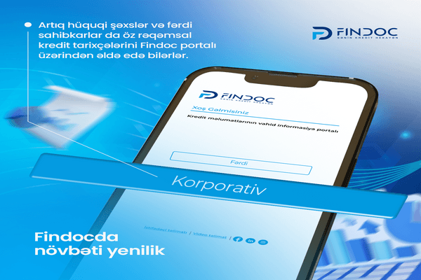 Findoc platforması sahibkarlar üçün də istifadəyə açılıb