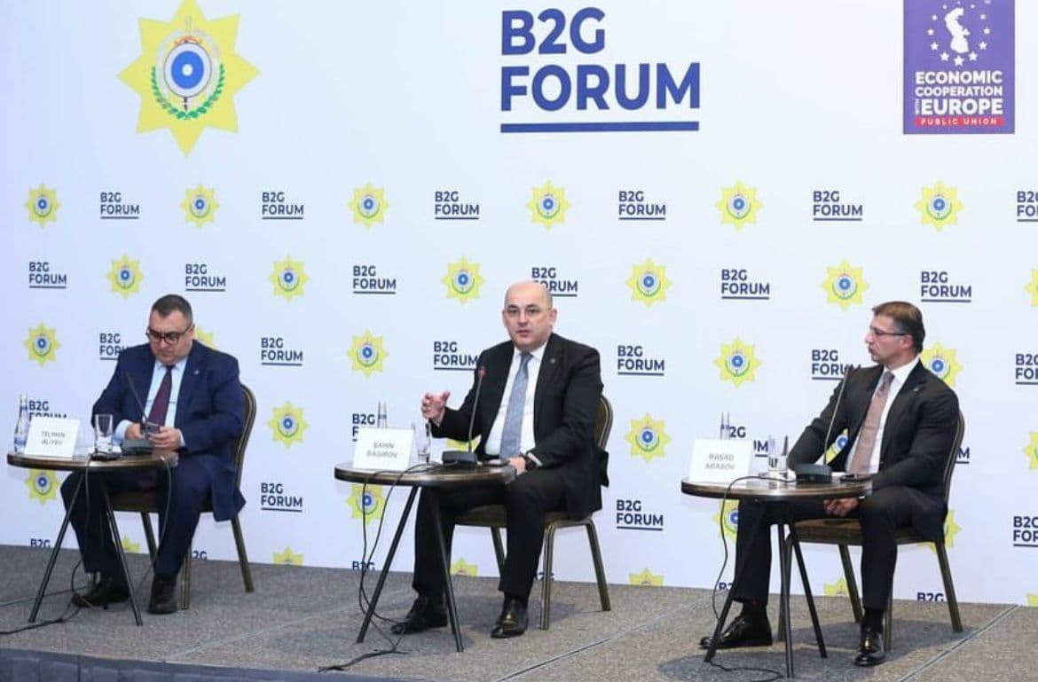 Şahin Bağırov Caspian Energy Club-un təşkil etdiyi B2G Forumda iştirak edib