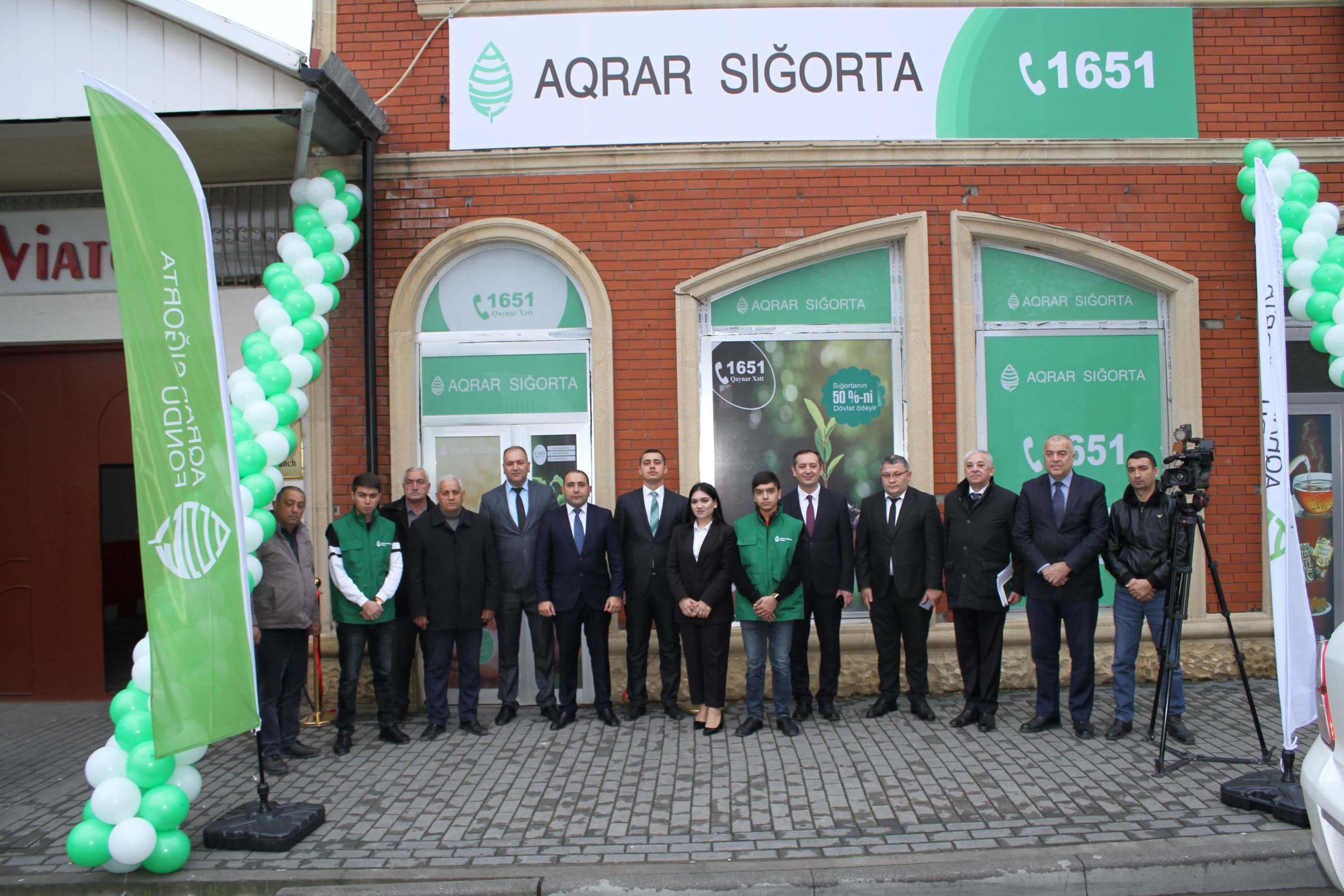 Aqrar Sığorta Fondunun Goranboy və Şəmkir filialları fəaliyyətə başlayıb