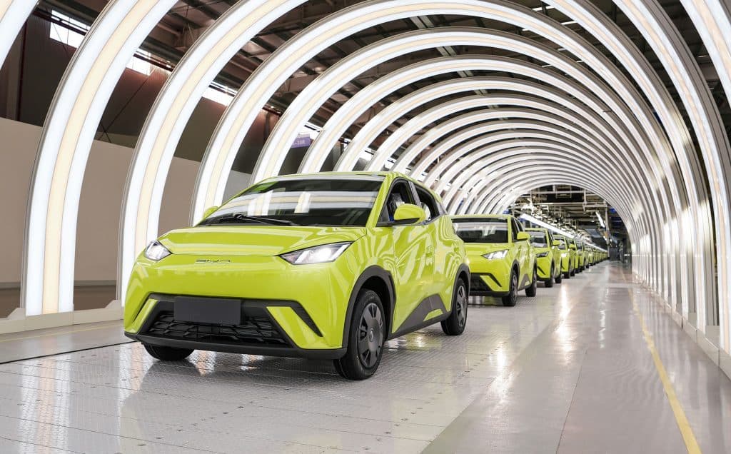 BYD ilk natrium ion batareyası zavodunun təməlini qoyub