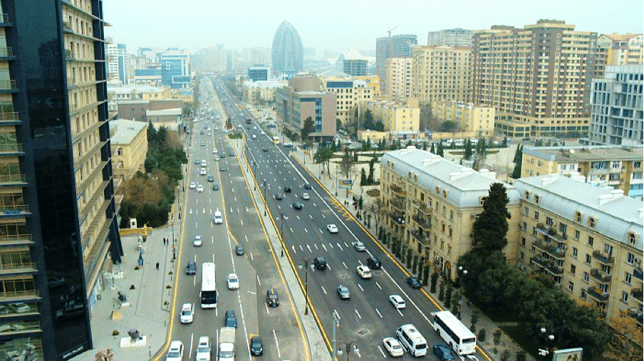 Bakı şəhərində küçə-yol şəbəkəsinin uzunluğu təqribən 368,7 km-dək artırılacaq