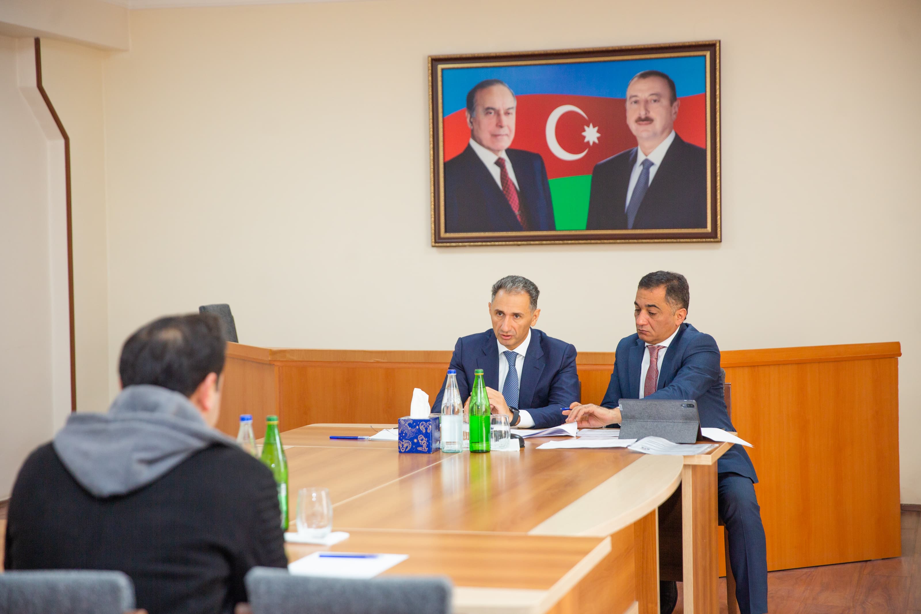 Nazir Rəşad Nəbiyev Naxçıvan şəhərində vətəndaşları qəbul edib