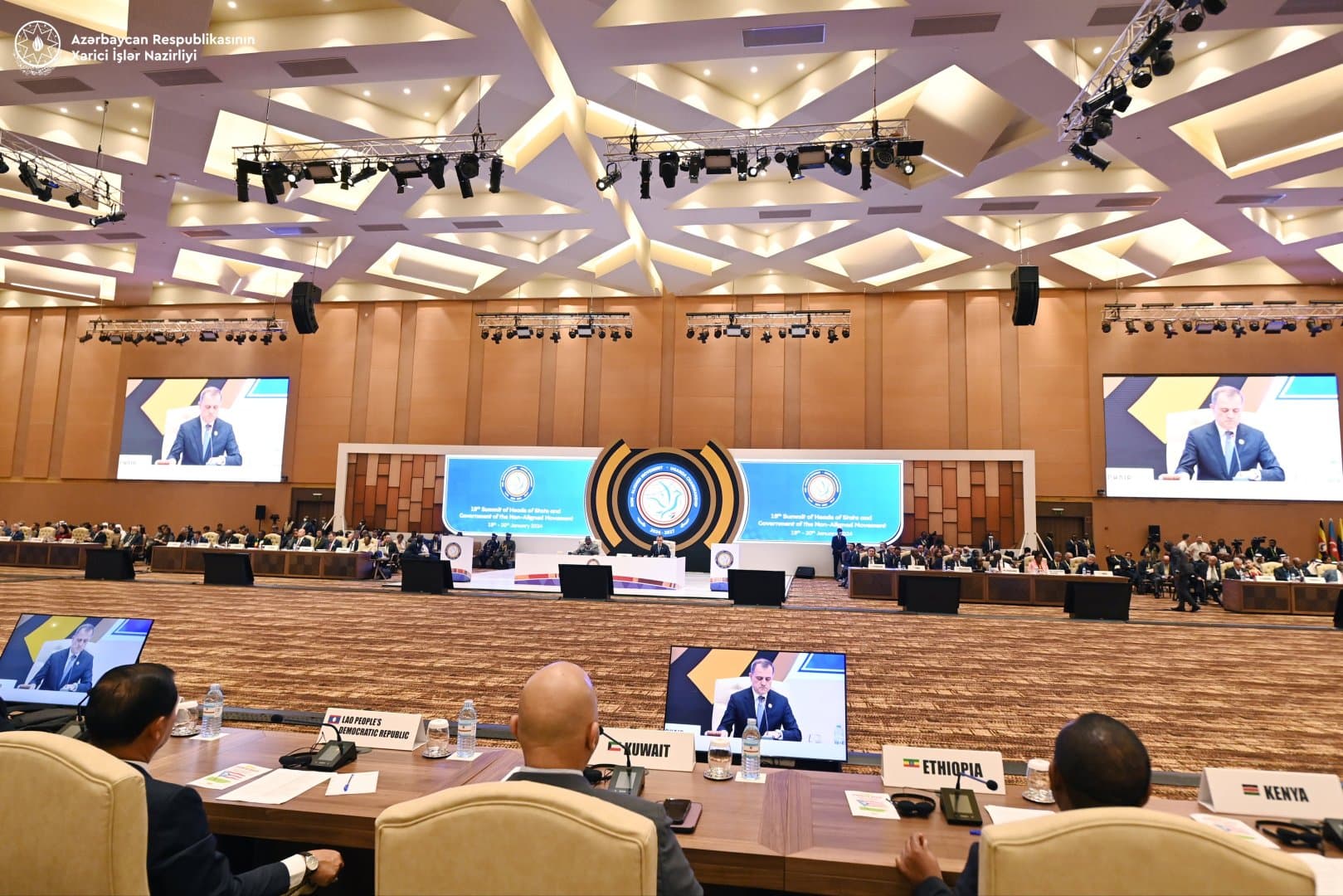 Azərbaycan Qoşulmama Hərəkatına sədrliyi Uqandaya təhvil verib