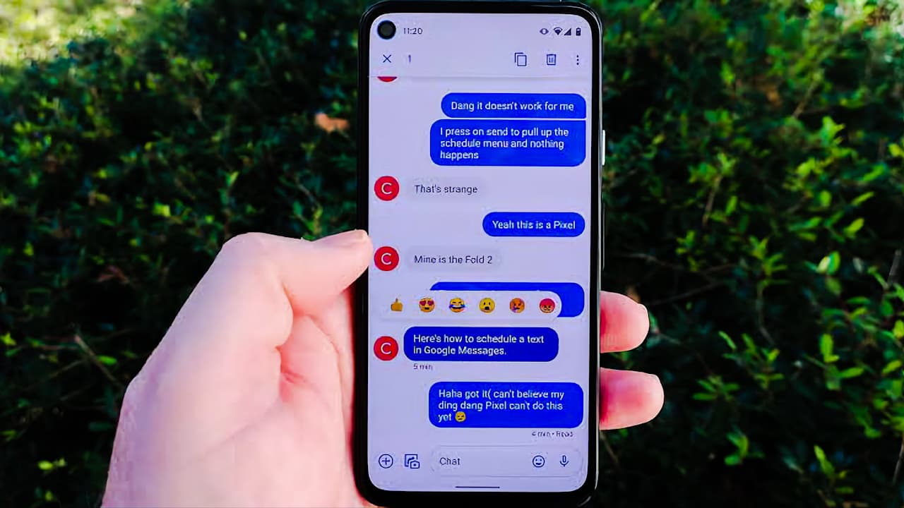 Android telefonlarındakı Mesajlar tətbiqi üçün tarixi yeniləmə yoldadır!