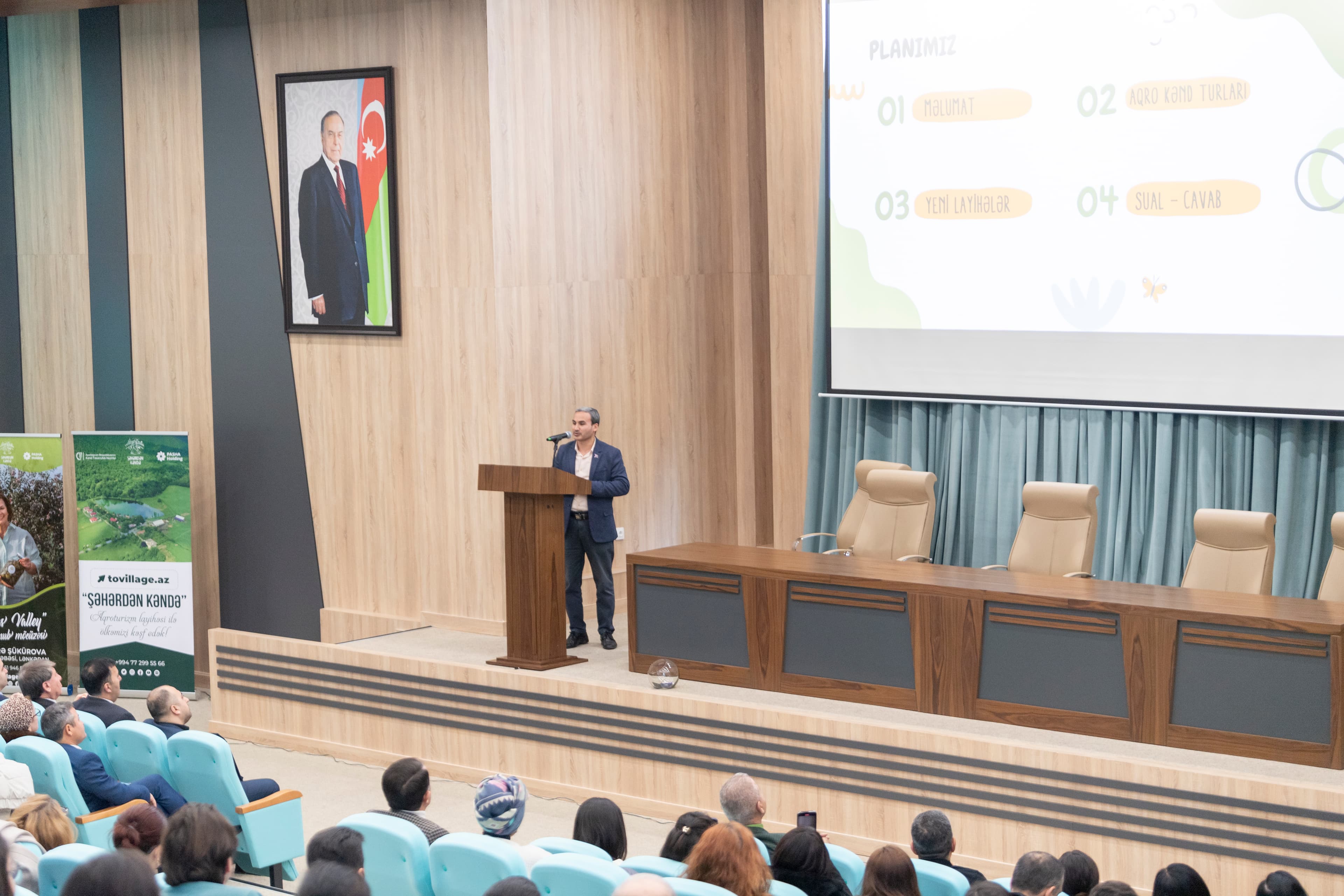 “Şəhərdən Kəndə” layihəsi çərçivəsində 8 aqroturun təqdimatı keçirilib
