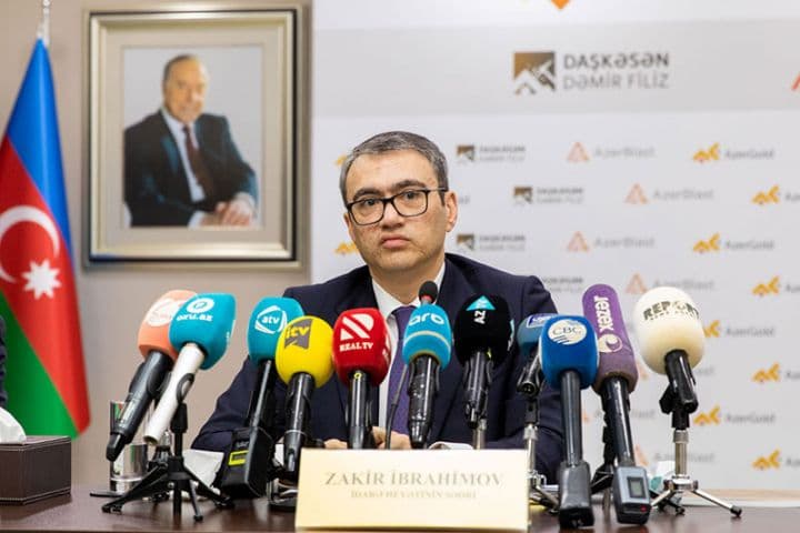 "AzerGold"un hasilatı fəaliyyət dövrü ərzində ən yüksək illik göstəricidir - Zakir İbrahimov