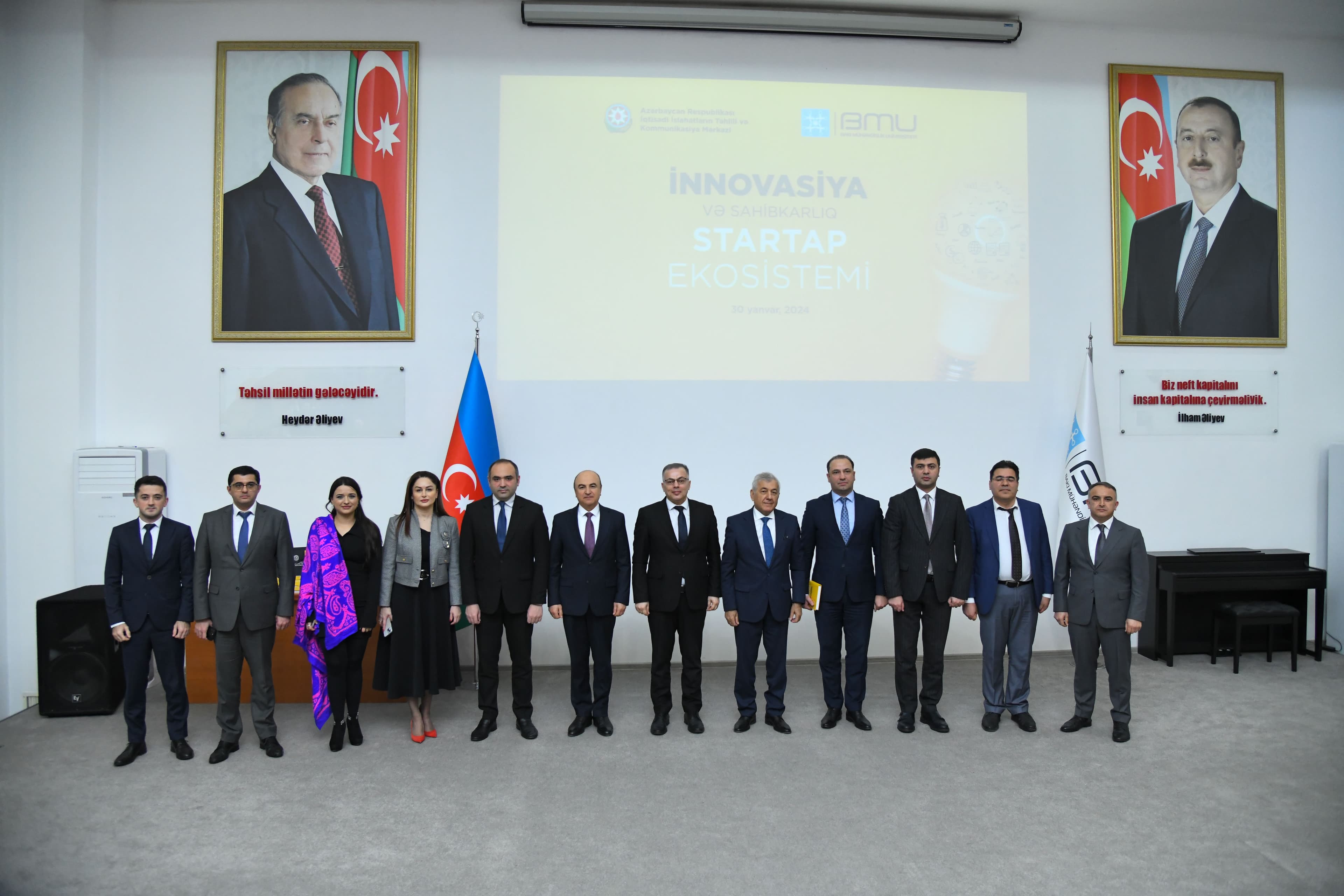 “İnnovasiya və sahibkarlıq: startap ekosistemi” kitabı təqdim olunub