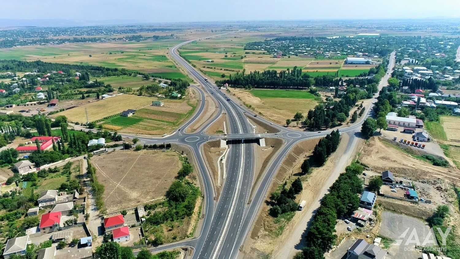 M2 magistralın 130 km-lik hissəsinin genişləndirilməsi işləri yekunlaşdırılır