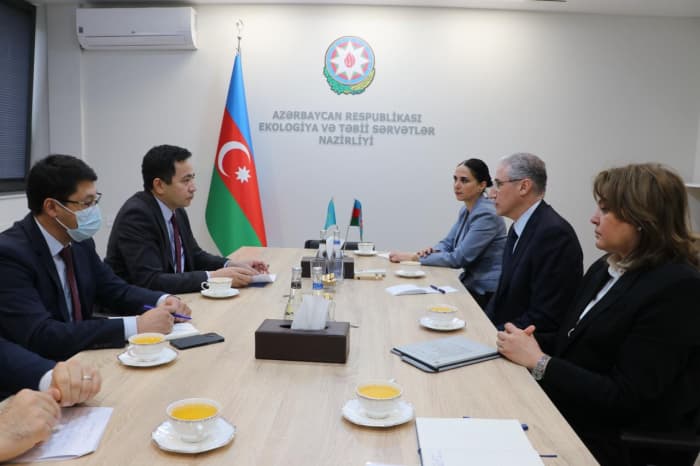 Qazaxıstan və Azərbaycan ekologiya və təbii ehtiyatlar sahəsində əməkdaşlığı inkişaf etdirirlər