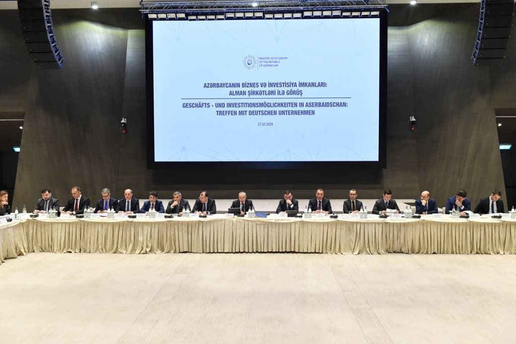 Azərbaycan Almaniya arasında ticarət dövriyyəsi 45,4% artıb