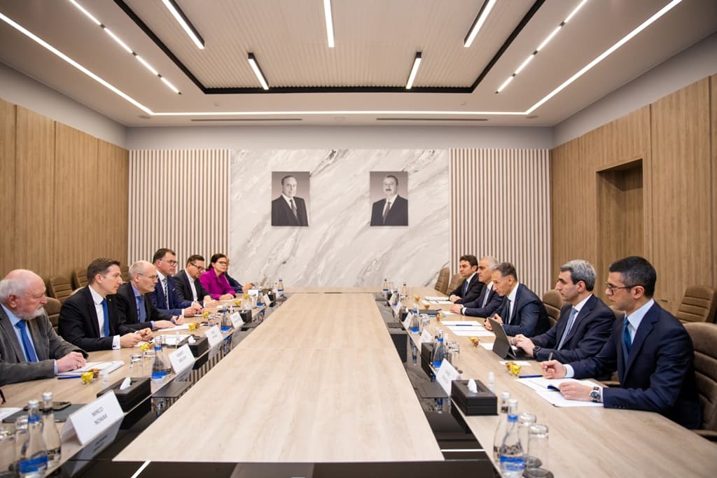 Nazir Rəşad Nəbiyev alman şirkətlərinin nümayəndələri ilə görüşüb