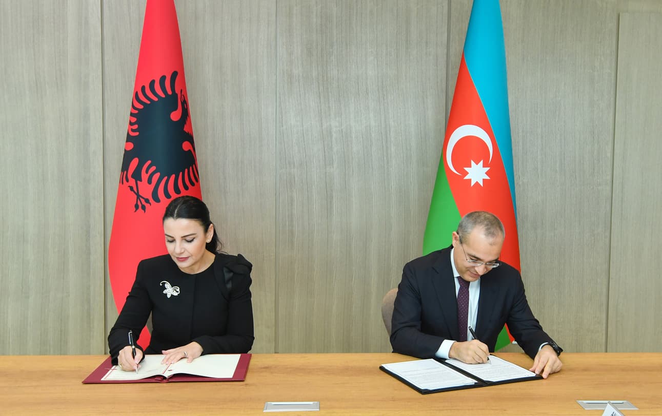 Albaniya ilə iqtisadi əlaqələrin genişləndirilməsi müzakirə olunub