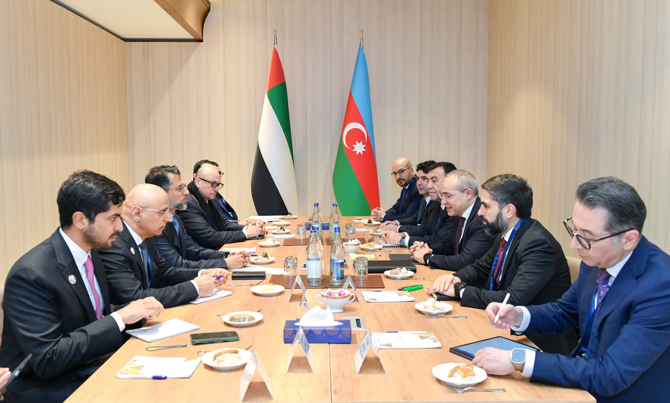 BƏƏ ilə iqtisadi tərəfdaşlığın inkişafı istiqamətləri müzakirə olunub