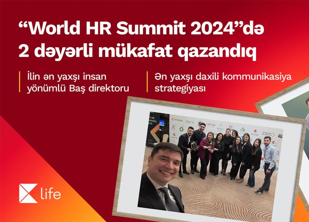 Kapital Bank “Dünya İnsan Resursları Sammiti 2024”də 2 mükafata layiq görüldü