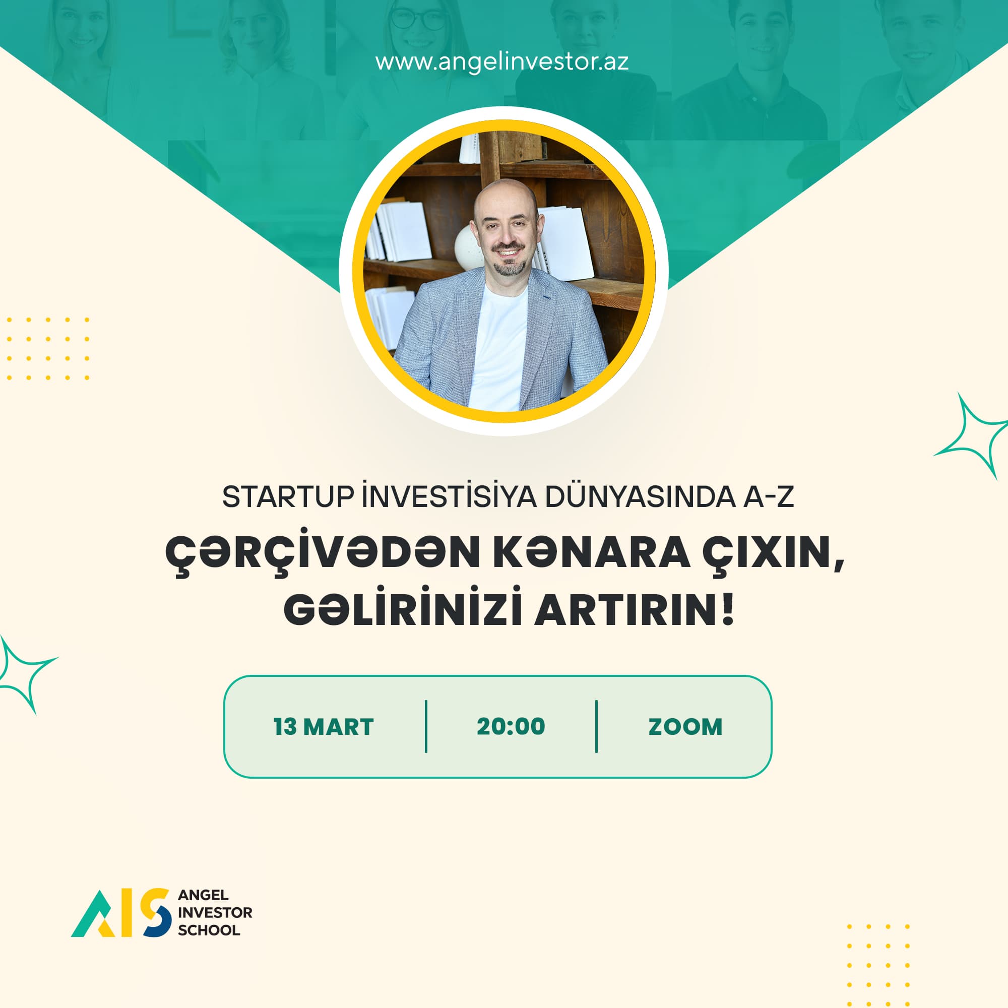 Fərid İsmayılzadə ilə “Startap investisiyası sahəsində A-dan Z-yə”