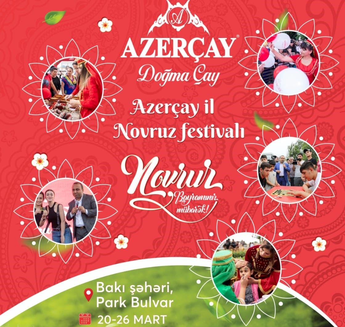 “Azerçay” Novruz bayramı münasibətilə “Park Bulvar”da festival təşkil edəcək