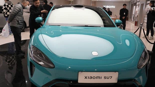 "Xiaomi" səhmləri SU7-dən təsirlənir