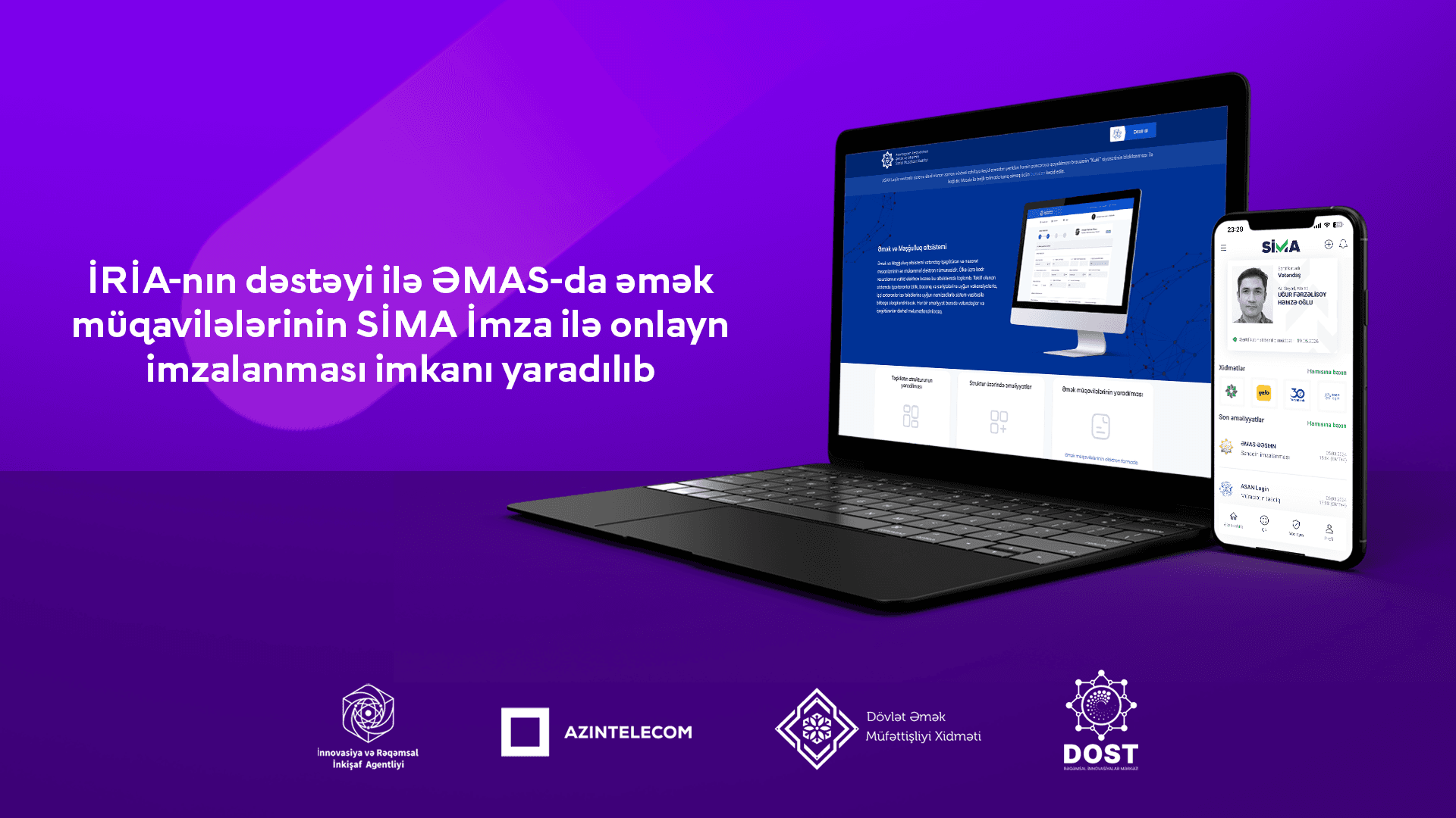 Əmək müqavilələrinin onlayn formada imzalanması istiqamətində növbəti addım atılıb