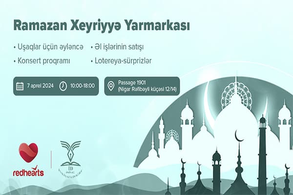 Birlik, bərabərlik və paylaşım: Ramazan xeyriyyə yarmarkası